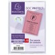 Exacompta etui de poche, pvc, 3 volets, 0,20 mm, 75 x 107 mm