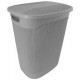 Keeeper panier à linge "thore" avec couvercle, 60 l, gris