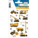 Herma sticker magic "baustellen fahrzeuge", transpuffy