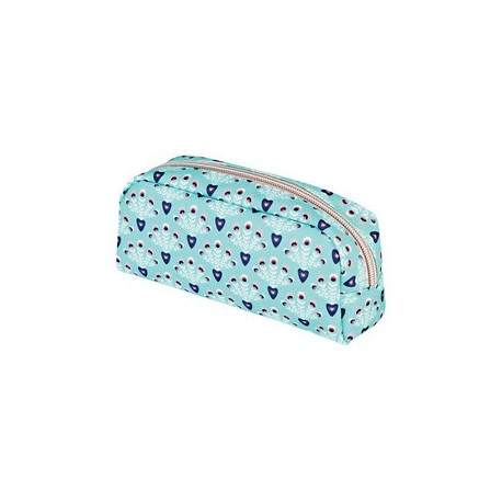 Herlitz trousse pouch bag "fancy peacock"