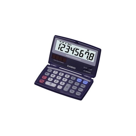 Casio calculatrice de poche sl-100 ver,alimentation solaire/