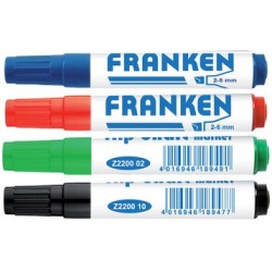 Franken flipchart marker, strichstärke: 2-6 mm, schwarz