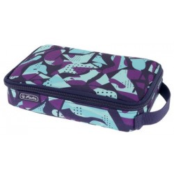 Herlitz trousse 2go "camo purple"