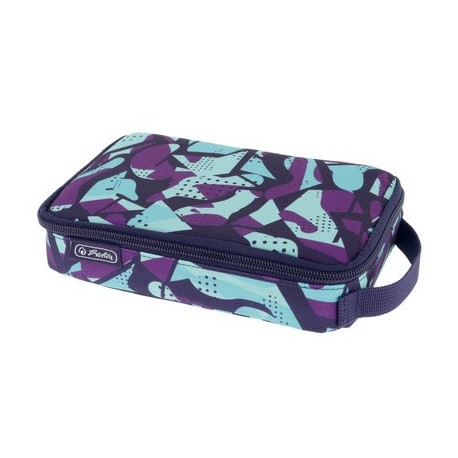 Herlitz trousse 2go "camo purple"