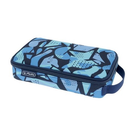 Herlitz trousse 2go "camo blau"