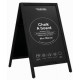 Europel panneau trottoir, 660 x 1.040 mm, noir