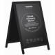 Europel panneau trottoir deluxe, 660 x 1.040 mm, noir