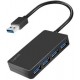 Logilink hub usb 3.2 gen1 4 ports, noir