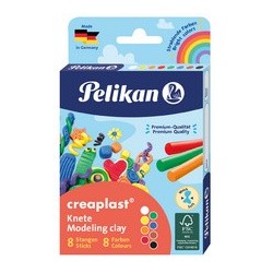 Pelikan pâte à modeler pour enfants creaplast, boîte pliante