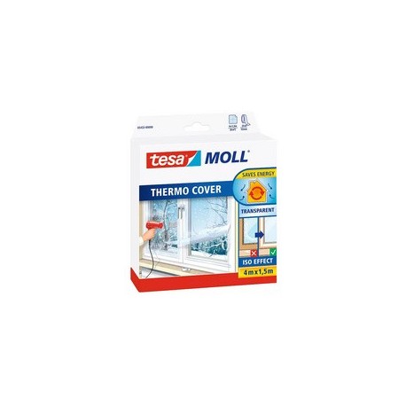 Tesa moll thermo cover film d'isolation, 4,0 m x 1,5 m
