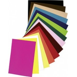 Folia feutrine de bricolage, 300 x 450 mm, 3,5 mm, jaune (LOT DE 10)