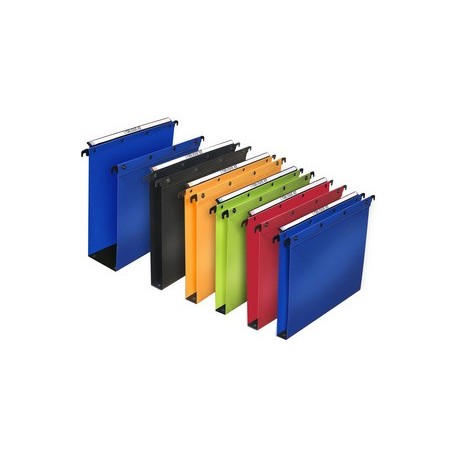 Elba l'oblique dossiers suspendus polypro ultimate, rouge