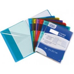 Oxford protège-cahier cristal luxe 170 x 220 mm, incolore