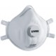 Uvex masque coque respiratoire silv-air classic 2310, ffp3 (LOT DE 15)
