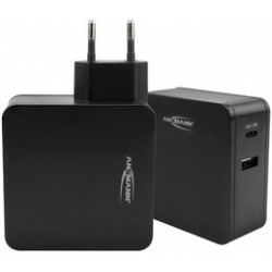 Ansmann chargeur secteur usb home charger 254pd, noir