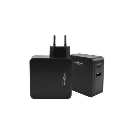 Ansmann chargeur secteur usb home charger 254pd, noir