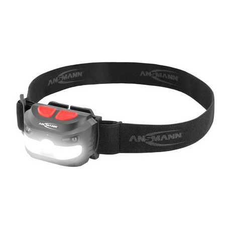 Ansmann lampe frontale led à capteur hd250, 250 lumen, ip54