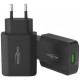 Ansmann chargeur secteur usb home charger 130q, noir