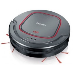 Severin aspirateur robot chill rb 7025, noir/rouge