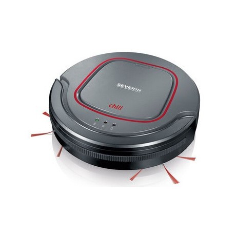 Severin aspirateur robot chill rb 7025, noir/rouge