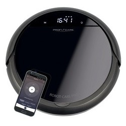 Profi care aspirateur robot pc-bsr 3043, télécommande, noir