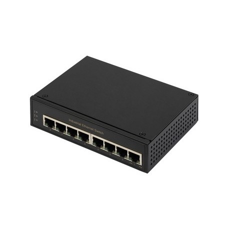 Digitus commutateur gigabit ethernet industriel, 8 ports