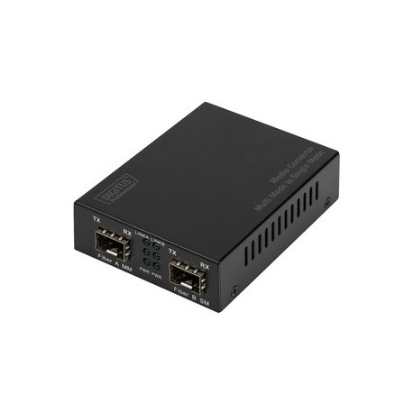 Digitus convertisseur de média gigabit multimode/monomode