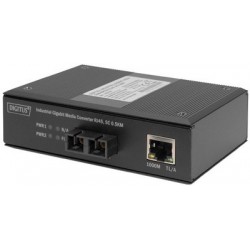 Digitus convertisseur de média gigabit industriel, rj45