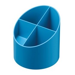 Herlitz pot à crayons greenline, plastique, vert clair