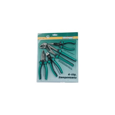 BrÜder mannesmann kit de pinces, 4 pièces