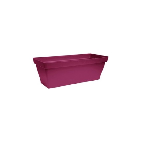 Poétic set jardinière et soucoupe romeo, rouge cerise