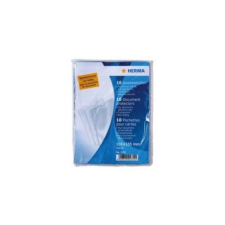 Herma pochette pour carte, pp, 1 poche, 110 x 155 mm, pack