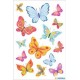 Herma autocollants decor "papillons", pailleté