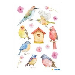 Herma autocollants decor "oiseaux chanteurs"