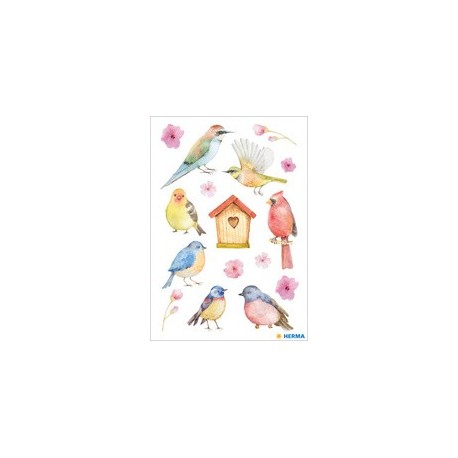 Herma autocollants decor "oiseaux chanteurs"