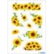 Herma autocollants decor "tournesols"
