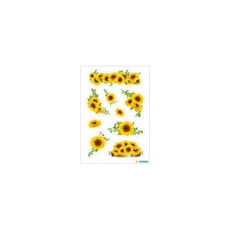 Herma autocollants decor "tournesols"