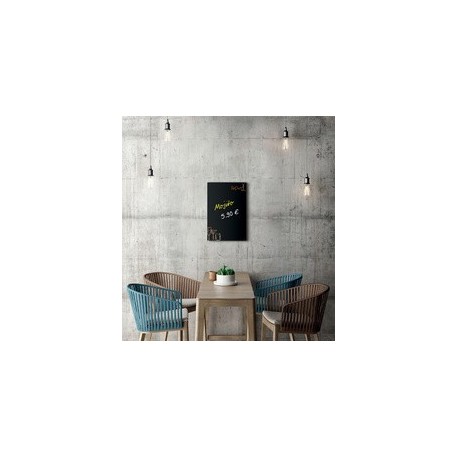 Sigel tableau magnétique en verre artverum drinks, (b)400 x