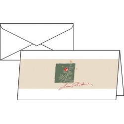 Sigel carte de noël "christmas with apples", a6, pour