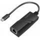 Logilink adaptateur usb 3.2 gen 1 - gigabit, noir