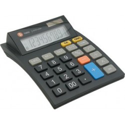 Triton calculatrice de bureau twen j-1200 solar, 12 carac.