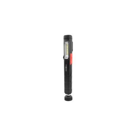 Ansmann lampe stylo rechargeable à led pl210r, noir/bleu