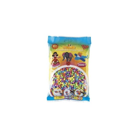 Hama bügelperlen midi "pastellmix", im beutel