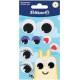 Pelikan sticker oeil mobile, 3 planches de 32 pièces
