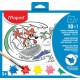 Maped papier à peindre all-in-one, 200 x 200 mm, 10 feuilles