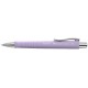 Faber-castell stylo-bille rétractable poly ball xb, lilas