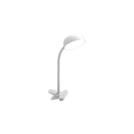 Unilux lampe led avec pince de fixation samy, blanc