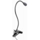 Unilux lampe led avec pince de fixation snoke, noir