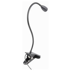 Unilux lampe led avec pince de fixation snoke, noir