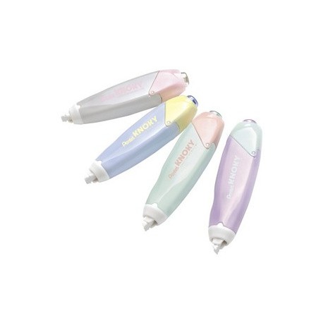 Pentel ruban correcteur knoky, 5 mm x 6 m, présentoir